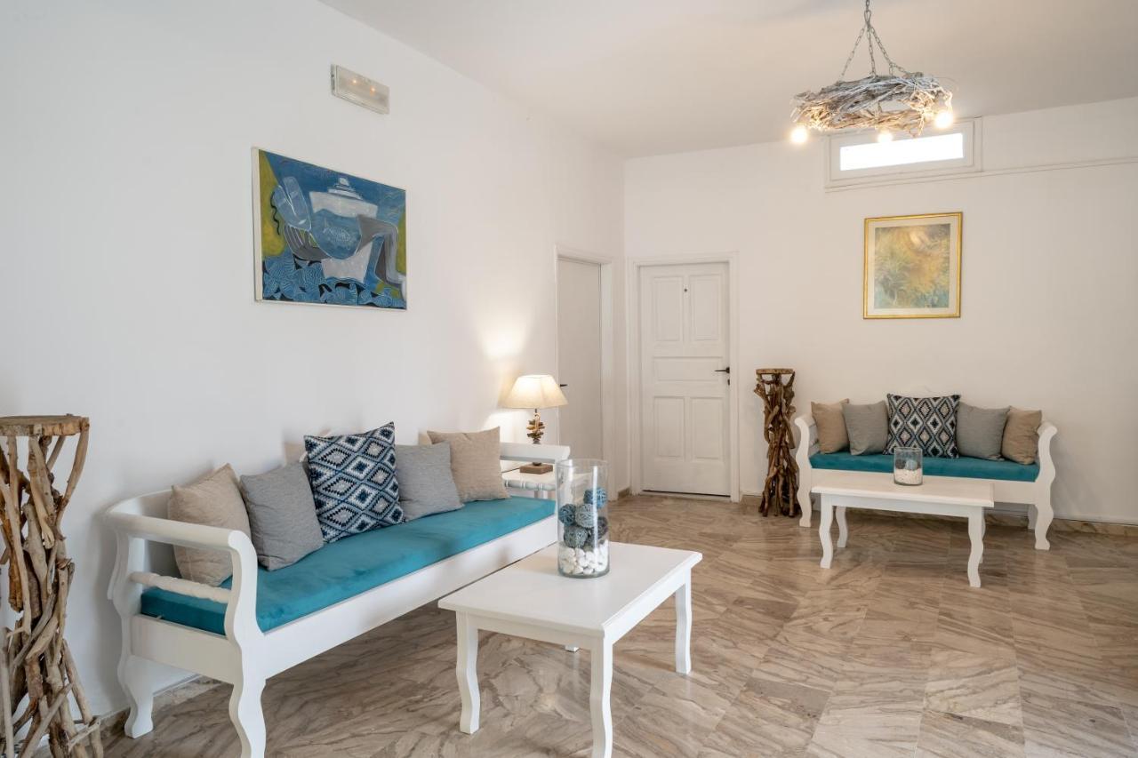 Ikaros Aparthotel Karterados  Bagian luar foto