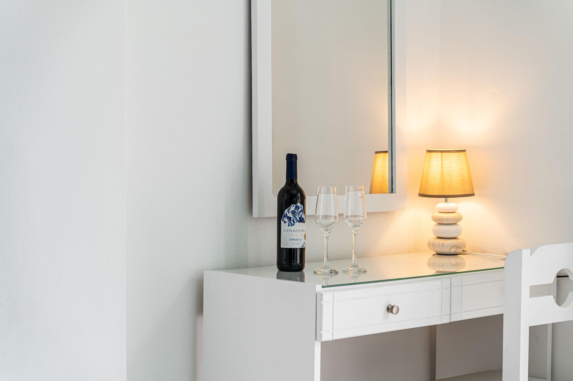 Ikaros Aparthotel Karterados  Bagian luar foto